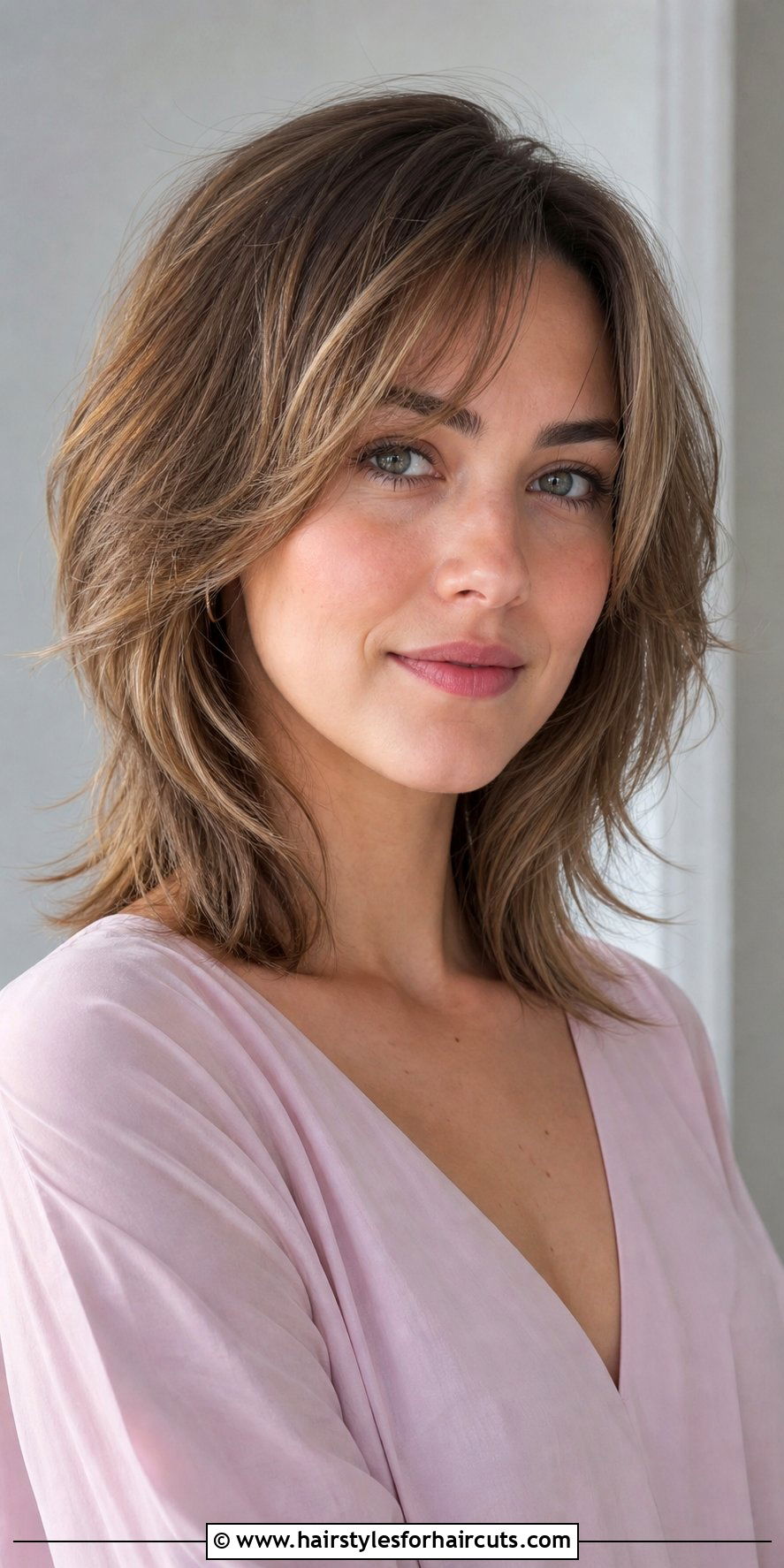 Soft Brushed Forward Layers - 25 hair brushed forward hairstyles - 25 hair brushed forward hairstyles