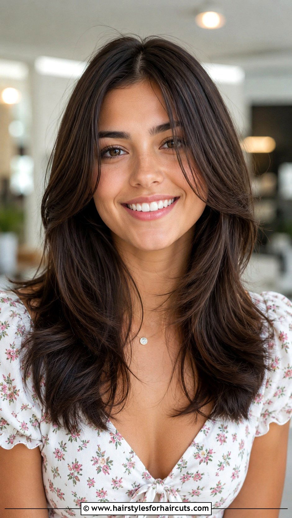 Soft Circular Layers Haircut - 25 full moon haircuts - 25 full moon haircuts