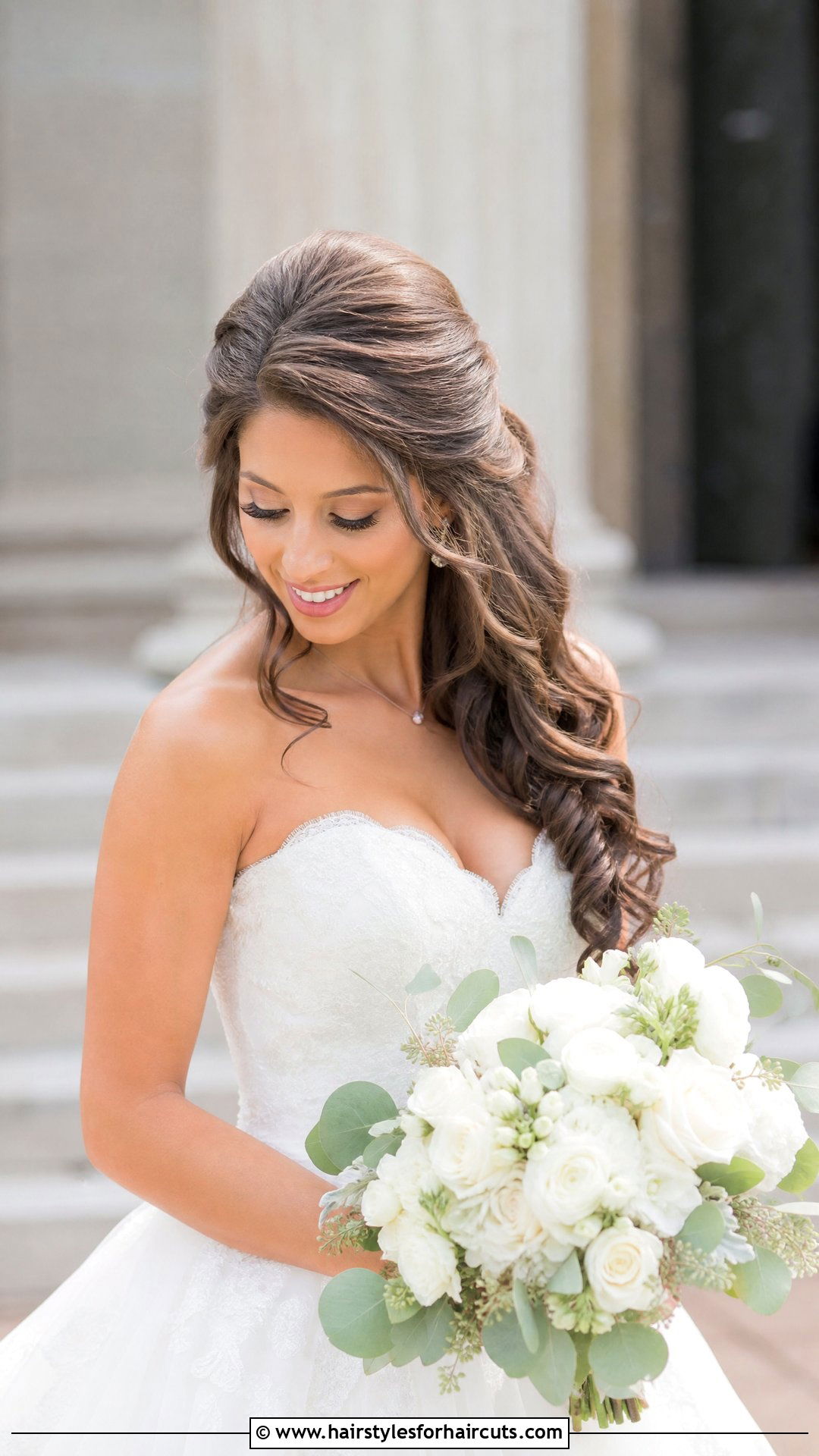Soft Curls Wedding Hairstyle - 25 wedding hairstyles - 25 wedding hairstyles