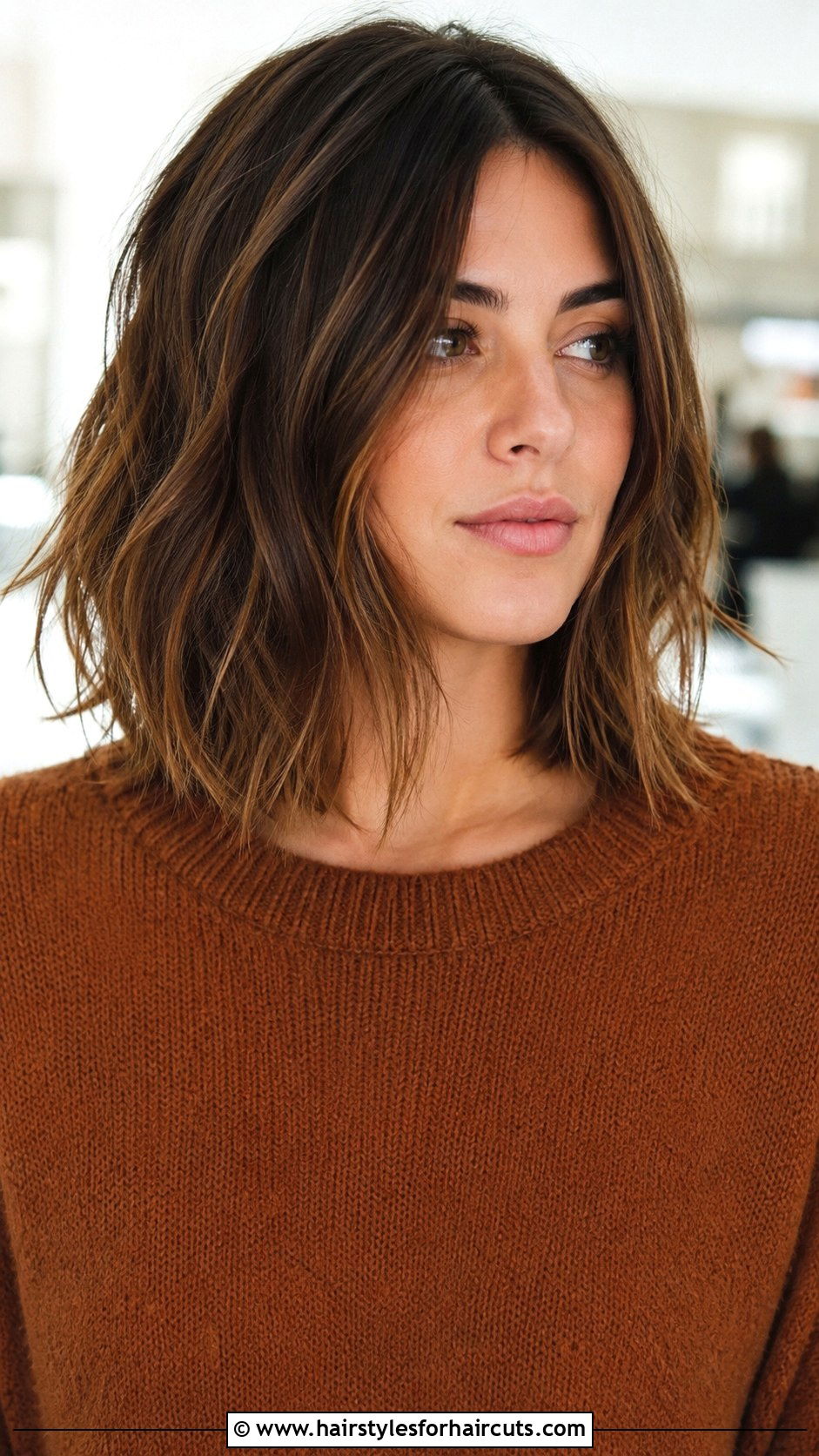 Soft Curls With Middle Part - 25 fall hairstyles - 25 fall hairstyles