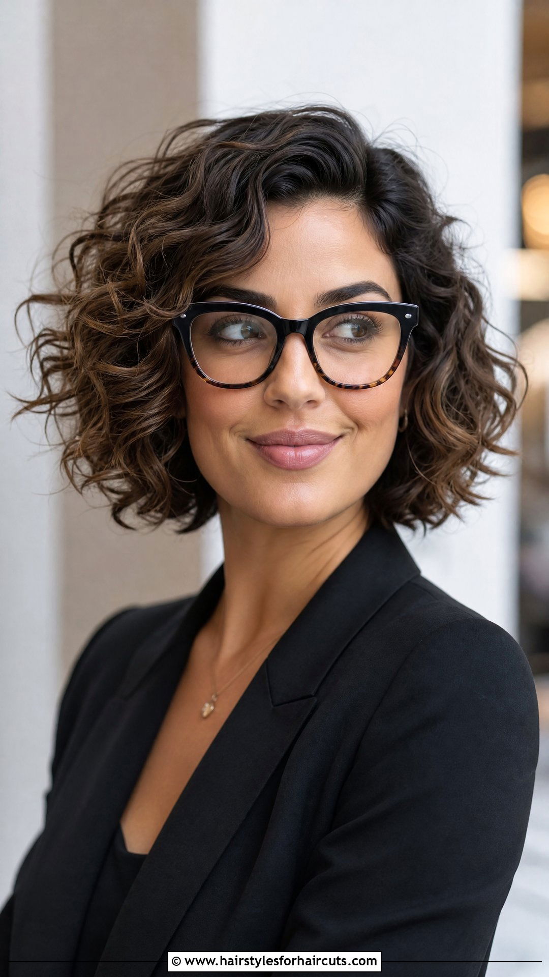 Soft Curly Bob - 25 hairstyles for work - 25 hairstyles for work