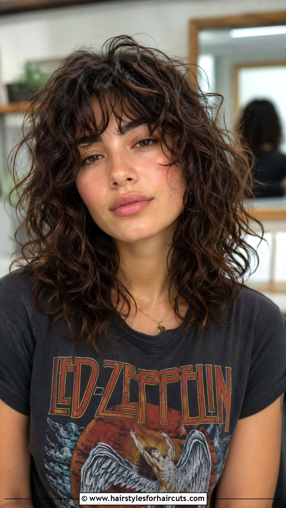 Soft Curly Shag - 25 hairstyles with rollers short hair - 25 hairstyles with rollers short hair