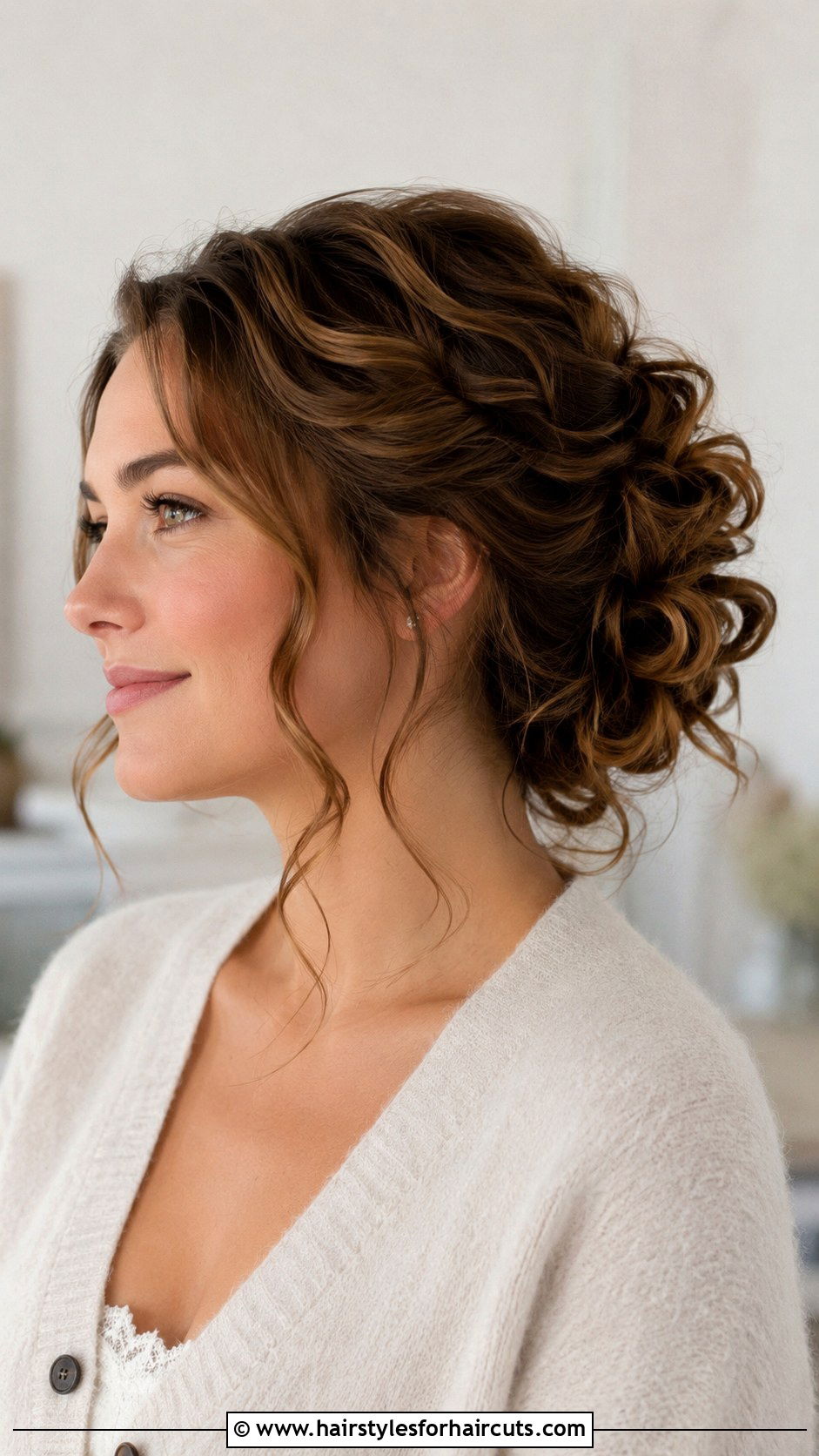 Soft Curly Wave Updo - 25 curly hair 1930s hairstyles - 25 curly hair 1930s hairstyles