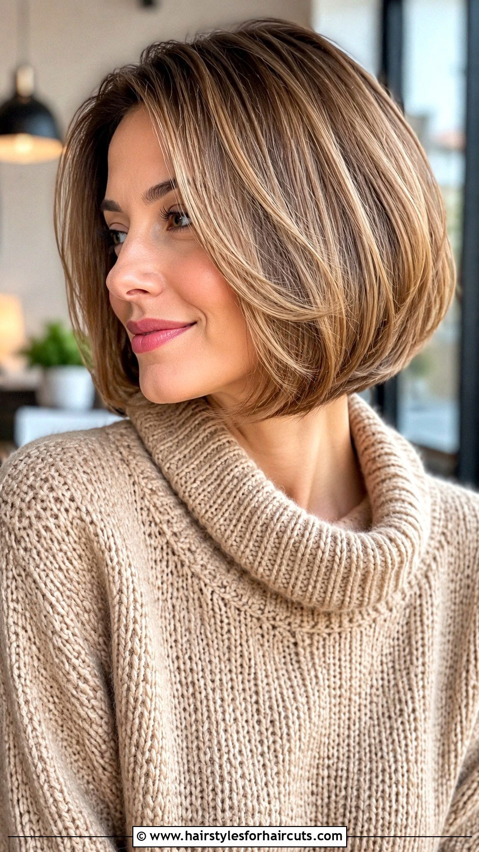 Soft Curved Bob - 25 editorial hairstyles - 25 editorial hairstyles