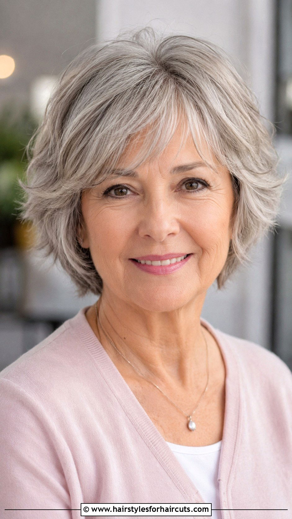 Soft Layered Bob Haircut - 25 haircuts for women over 65 - 25 haircuts for women over 65