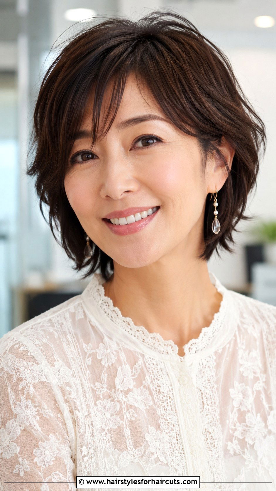 Soft Layered Crop - 25 fine hair hairstyles for over 60 - 25 fine hair hairstyles for over 60