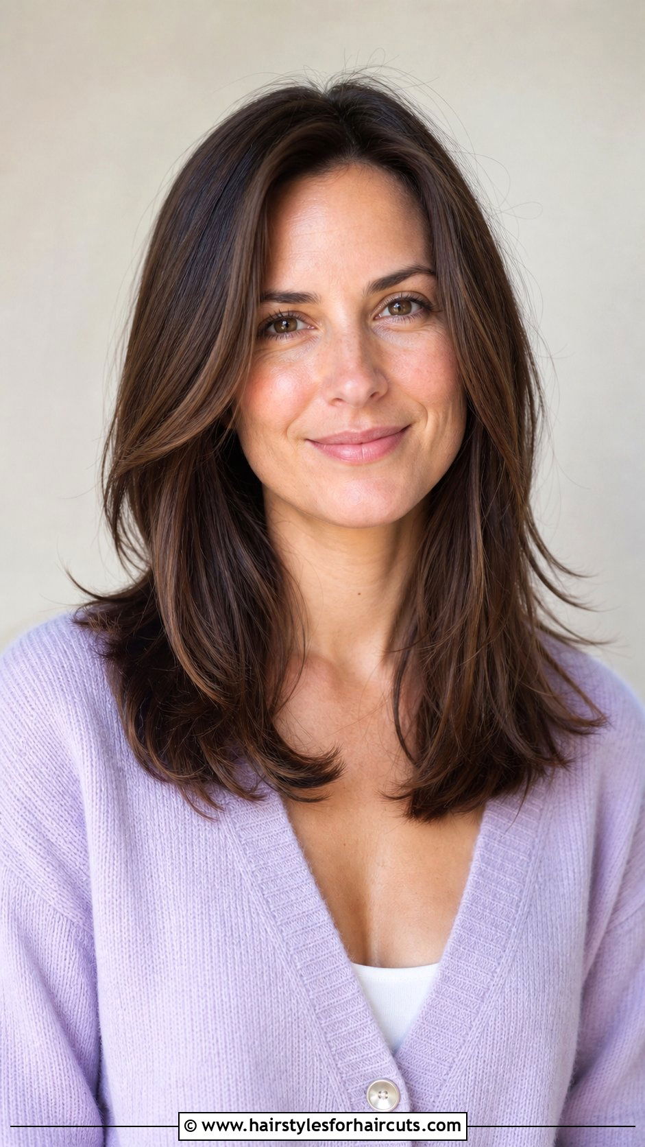Soft Layered Haircut - 25 haircuts medium long hair - 25 haircuts medium long hair