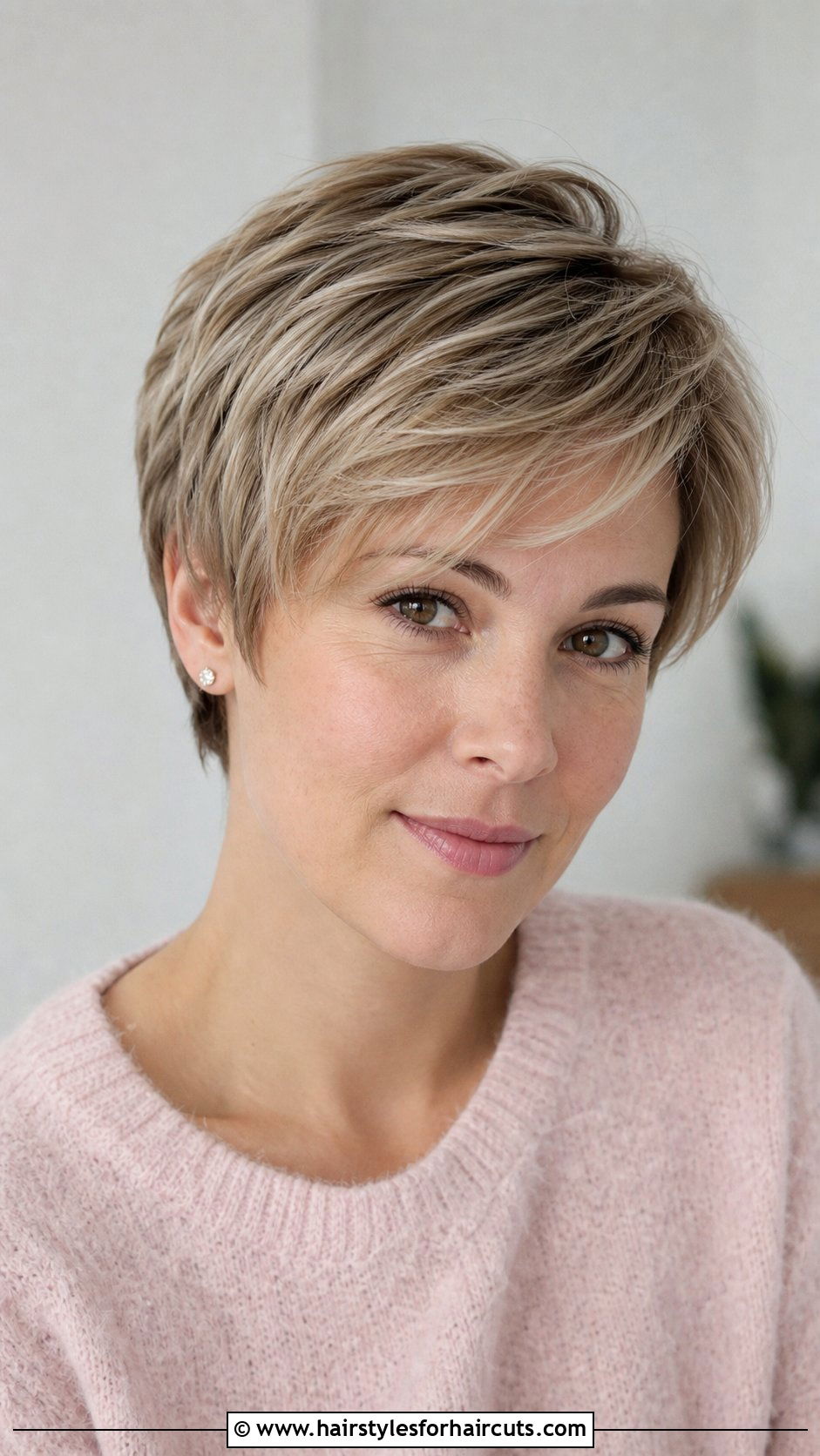 Soft Layered Pixie - 25 haircuts for thinning hair women - 25 haircuts for thinning hair women