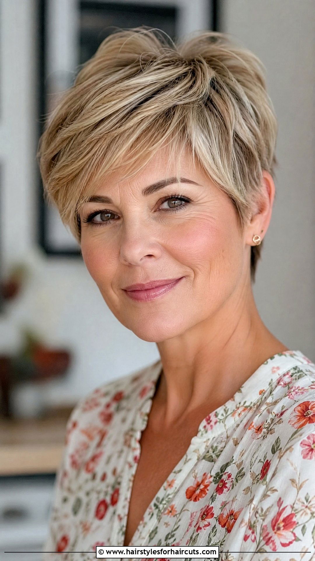 Soft Layered Pixie - 25 thick hair short layered haircuts - 25 thick hair short layered haircuts