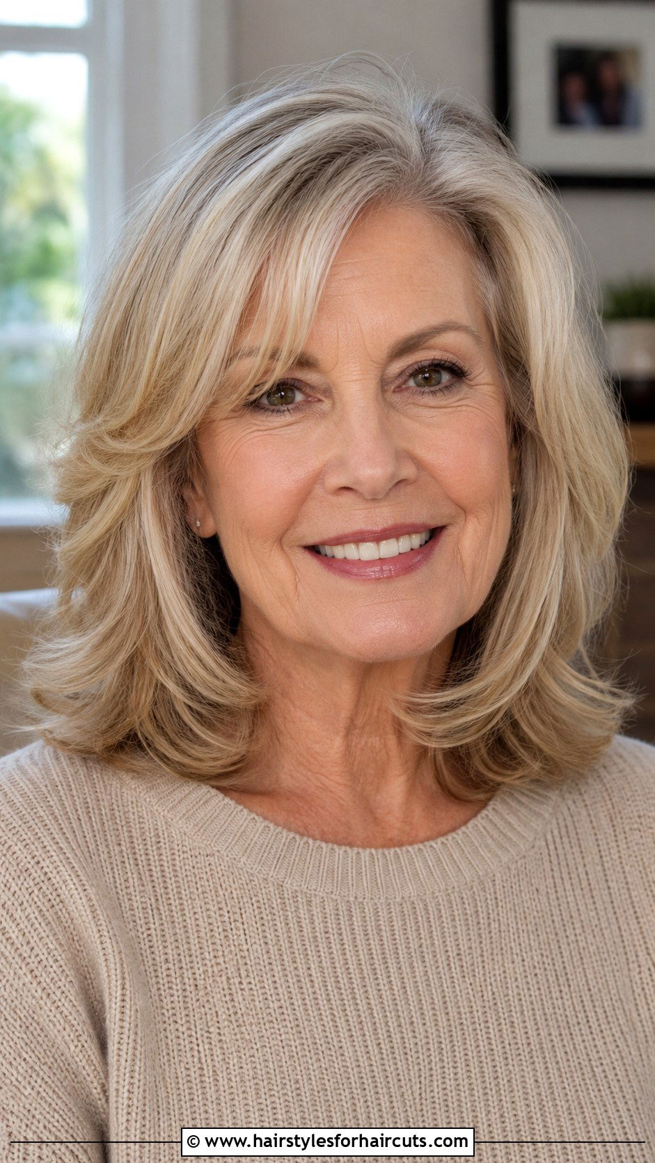 Soft Layered Shoulder Cut - 25 haircuts for women in their 60s - 25 haircuts for women in their 60s