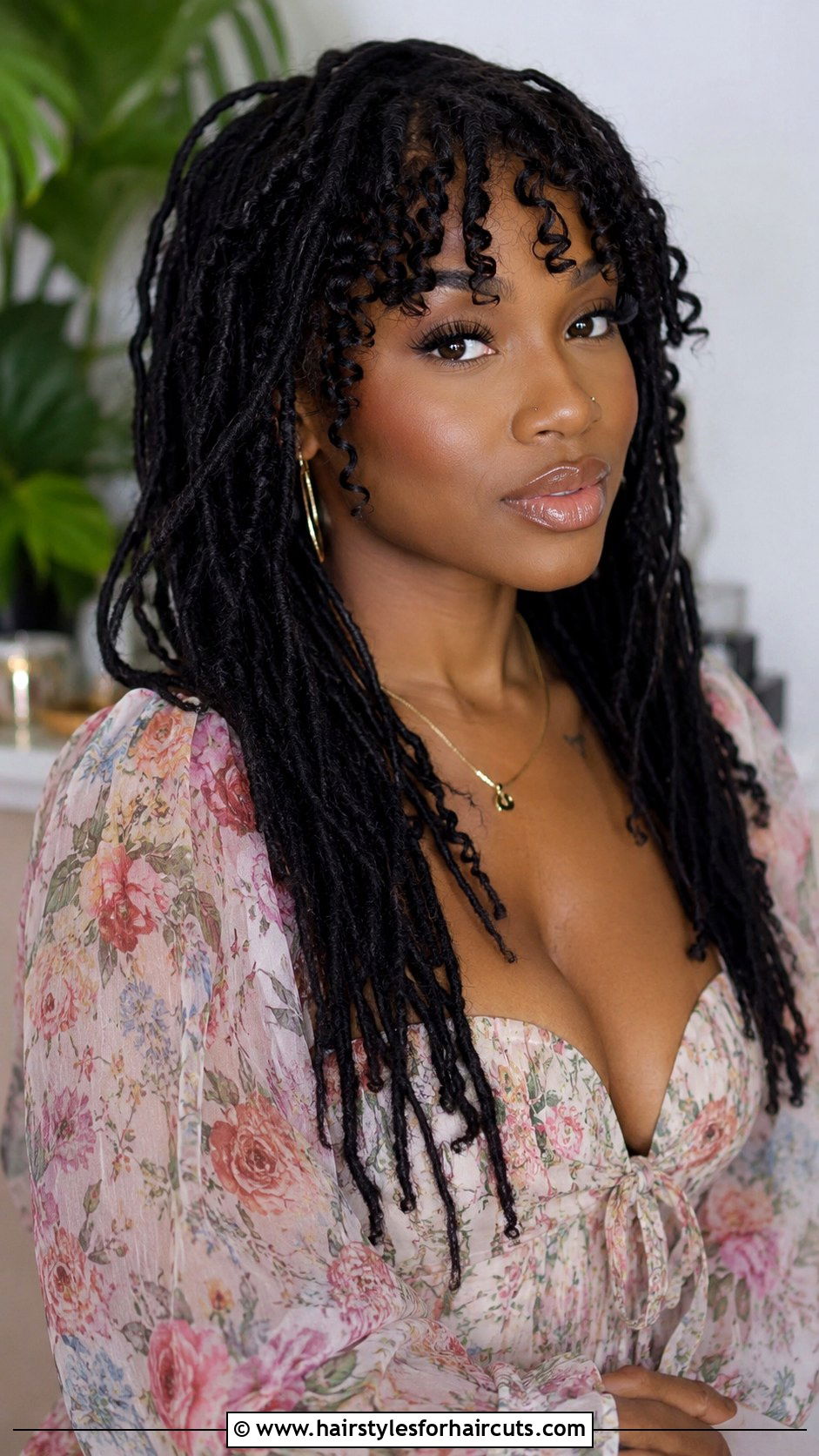 Soft Locs With Curly Bangs - 25 curly crochet hairstyles with bangs - 25 curly crochet hairstyles with bangs
