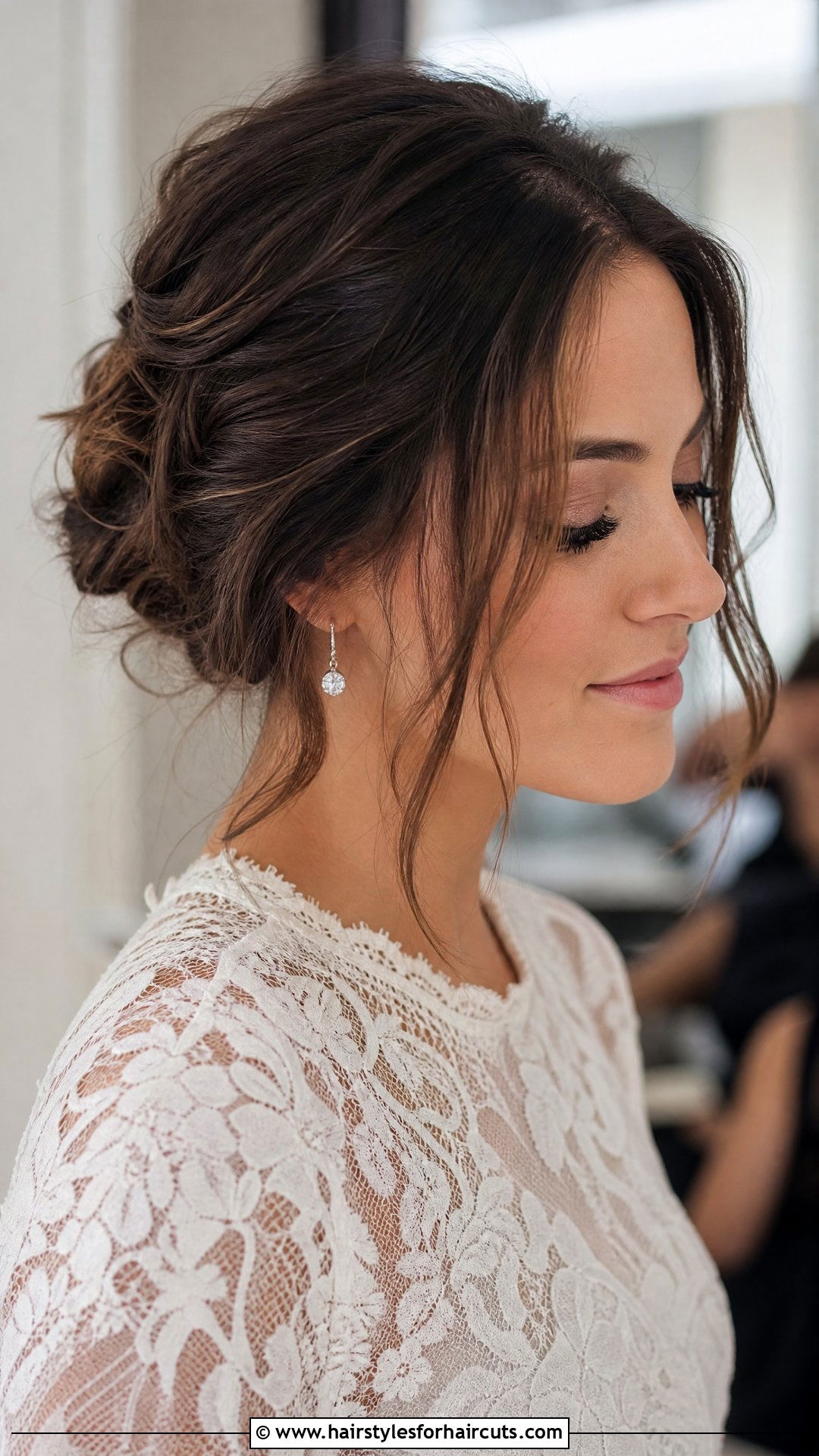 Soft Romantic Updo - 25 holiday hairstyles - 25 holiday hairstyles