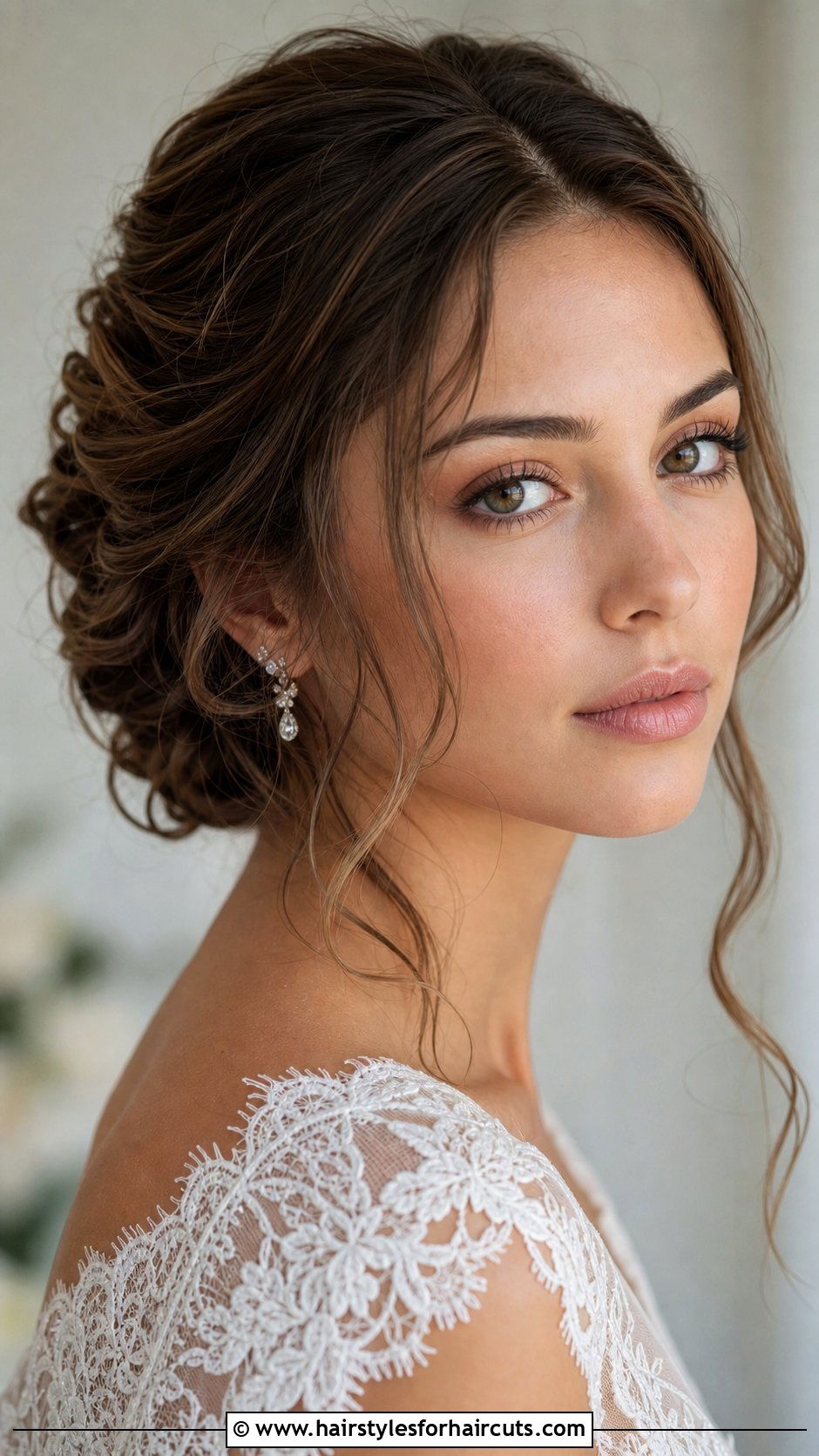 Soft Romantic Updo - 25 polish hairstyles - 25 polish hairstyles