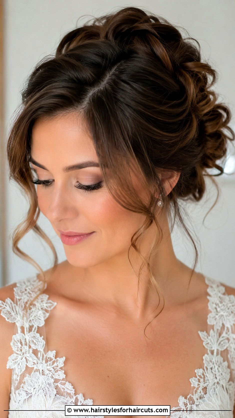 Soft Romantic Updo Curls - 25 curling iron hairstyles - 25 curling iron hairstyles