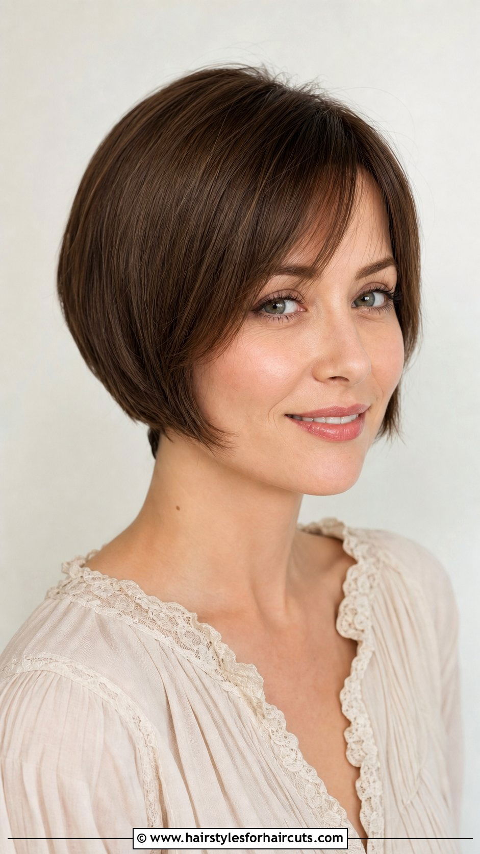 Soft Swept Bangs With Thin Chemo Bob - 25 hairstyles for thin hair from chemo - 25 hairstyles for thin hair from chemo