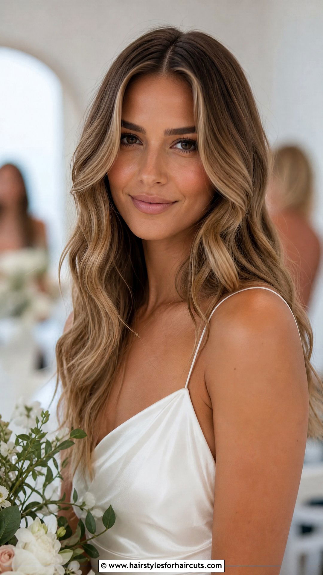 Soft Waves Bohemian Wedding Hairstyle - 25 bohemian wedding hairstyles - 25 bohemian wedding hairstyles