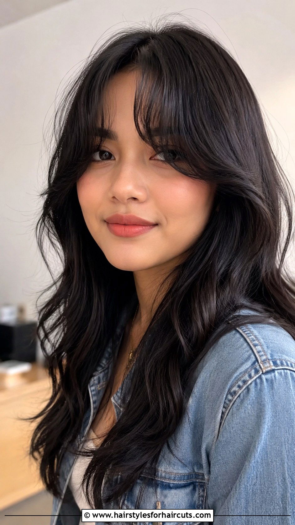 Soft Waves With Curtain Bangs - 25 soft waves hairstyles for black hair - 25 soft waves hairstyles for black hair