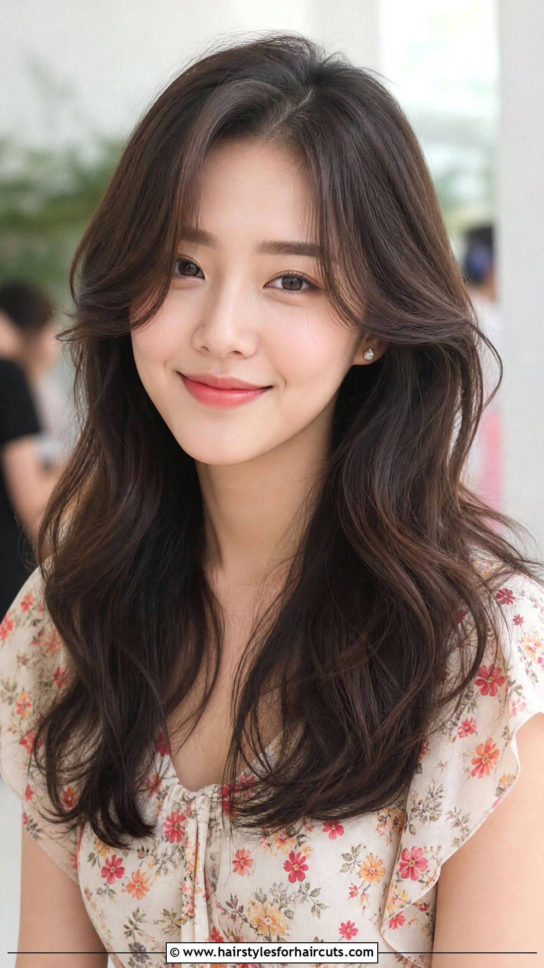 Soft Wavy Korean Long Layered Haircut - 25 long hair korean layered haircuts - 25 long hair korean layered haircuts