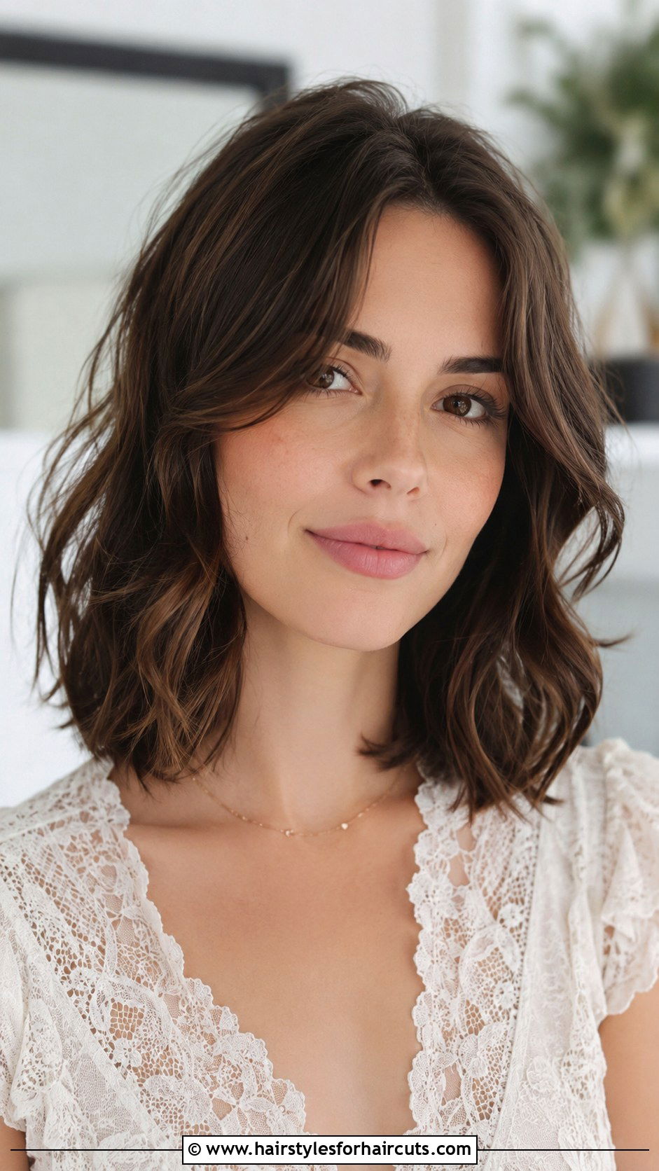 Soft Wavy Shoulder Length Cut - 25 womens hairstyles over 50 - 25 womens hairstyles over 50