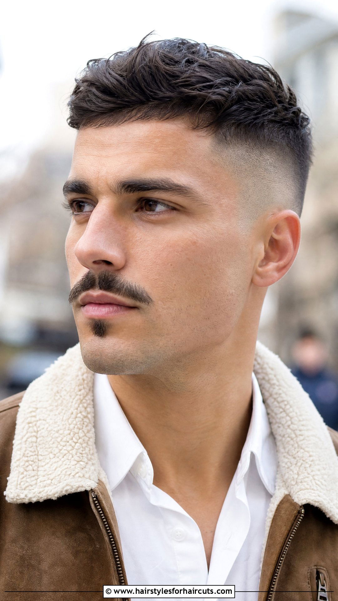 Soul Patch And Mustache With Faded Sides - 25 mustache hairstyles - 25 mustache hairstyles