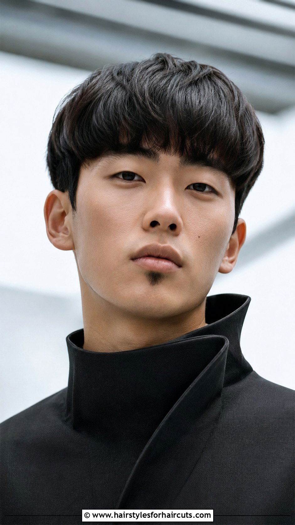 Soul Patch With Modern Bowl Cut - 25 japanese facial hairstyles - 25 japanese facial hairstyles