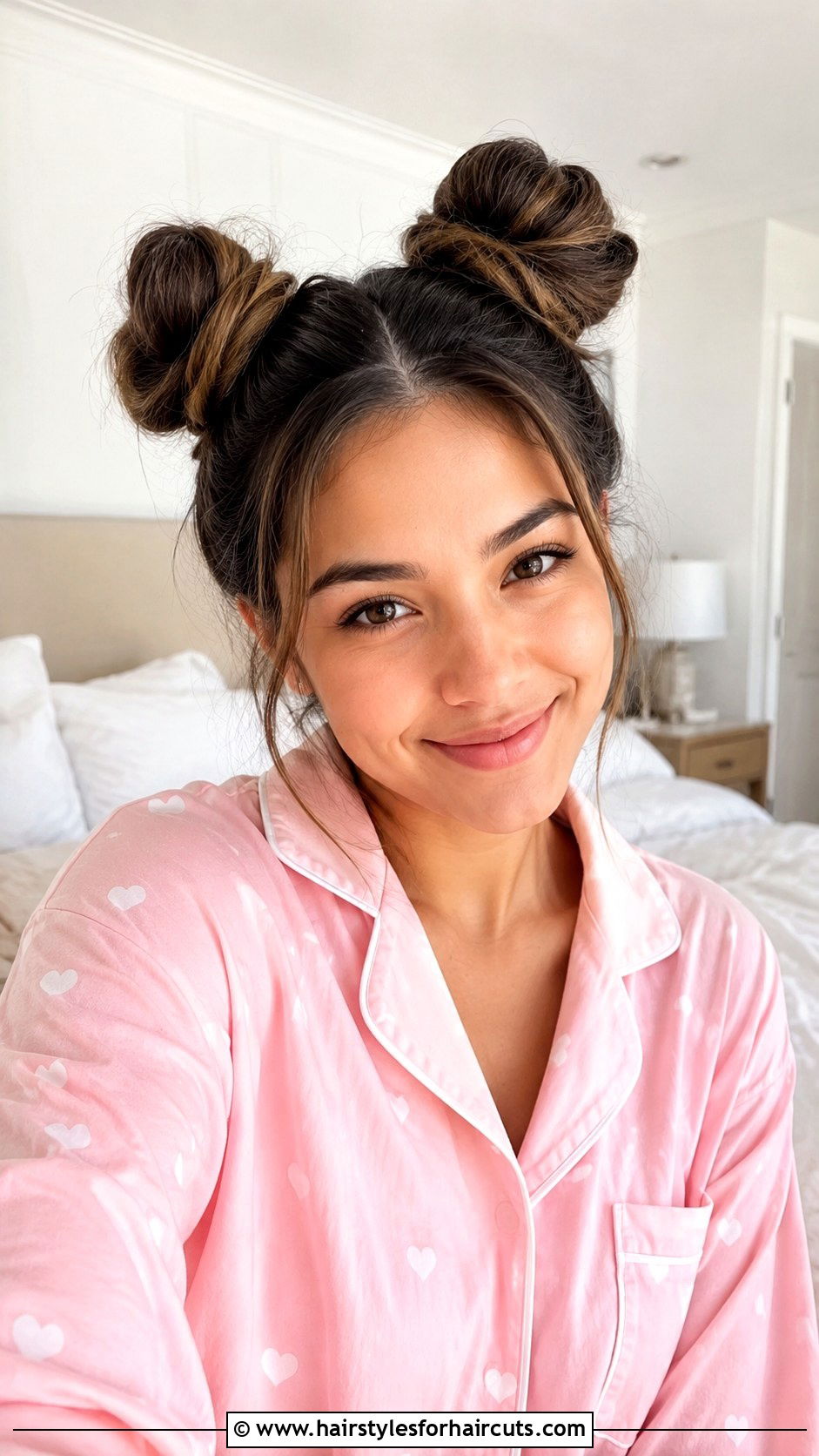 Space Buns For Curly Hair - 25 bedtime hairstyles for curly hair - 25 bedtime hairstyles for curly hair
