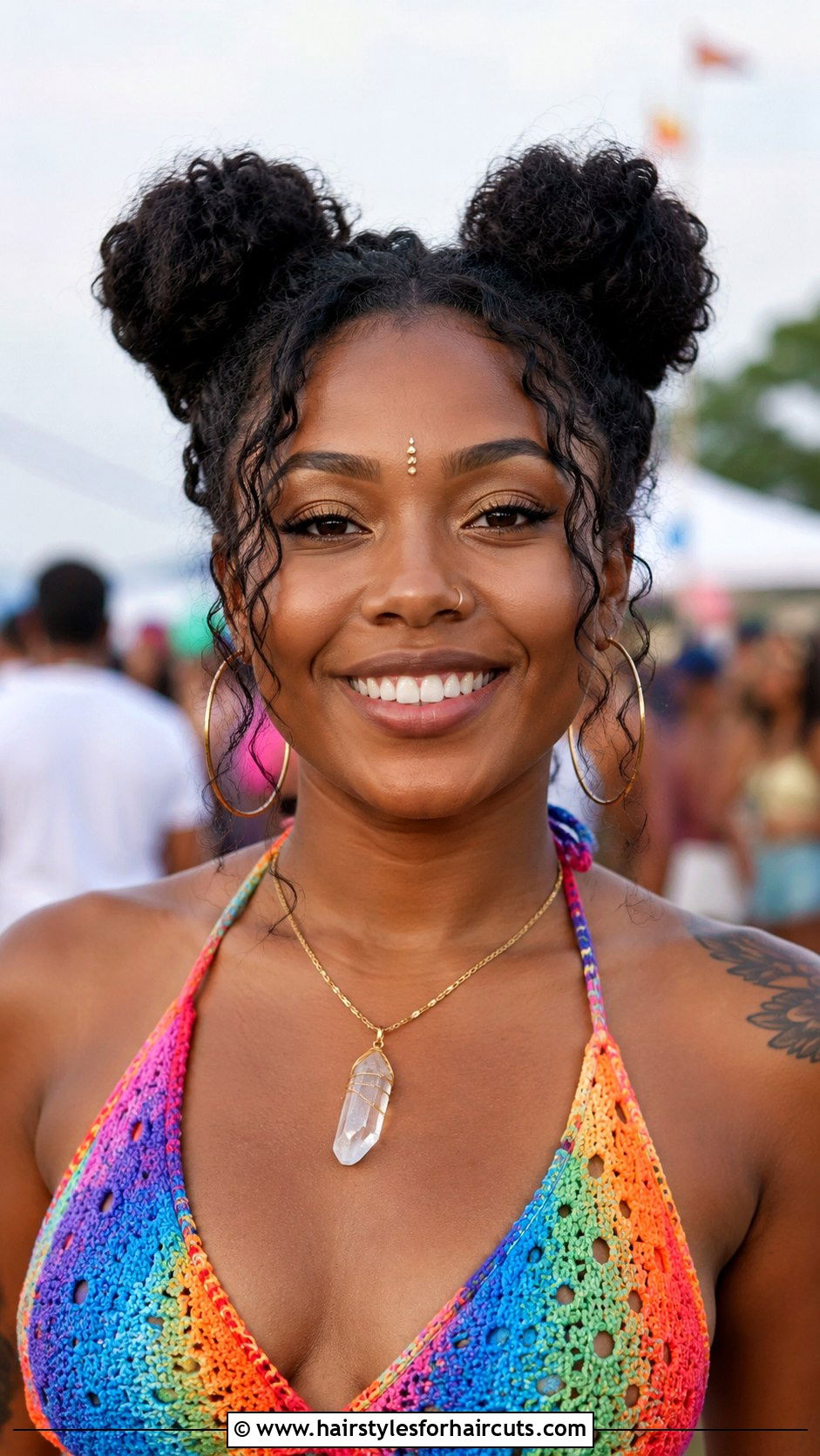 Space Buns Natural Hair - 25 good natural hairstyles - 25 good natural hairstyles