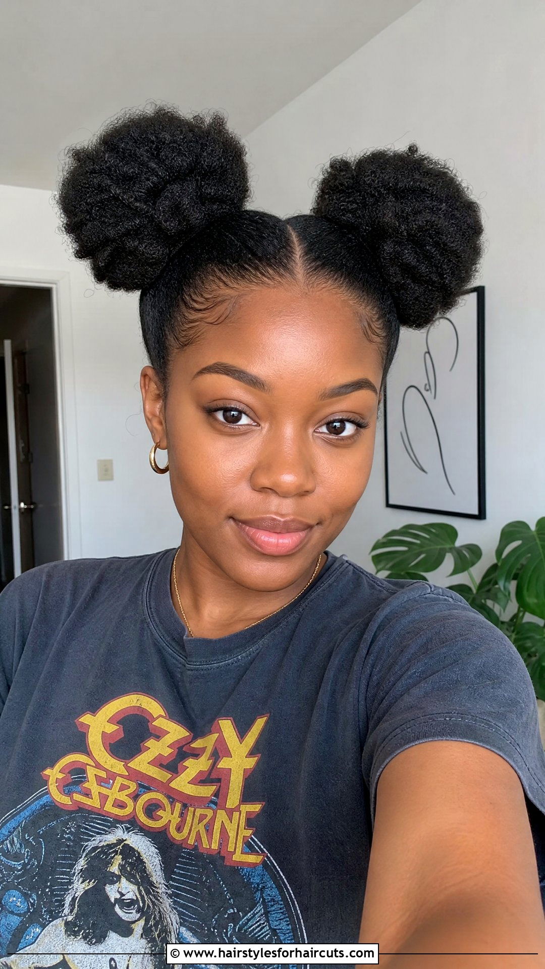 Space Buns Natural Hair - 25 african hairstyles for kids - 25 african hairstyles for kids