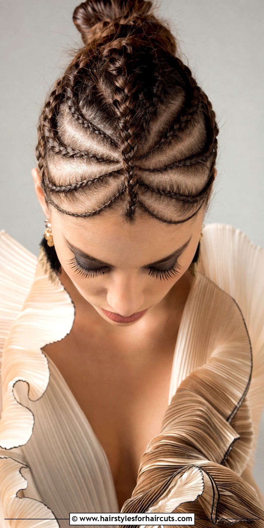 Spider Braid Updo - 25 hard hairstyles - 25 hard hairstyles