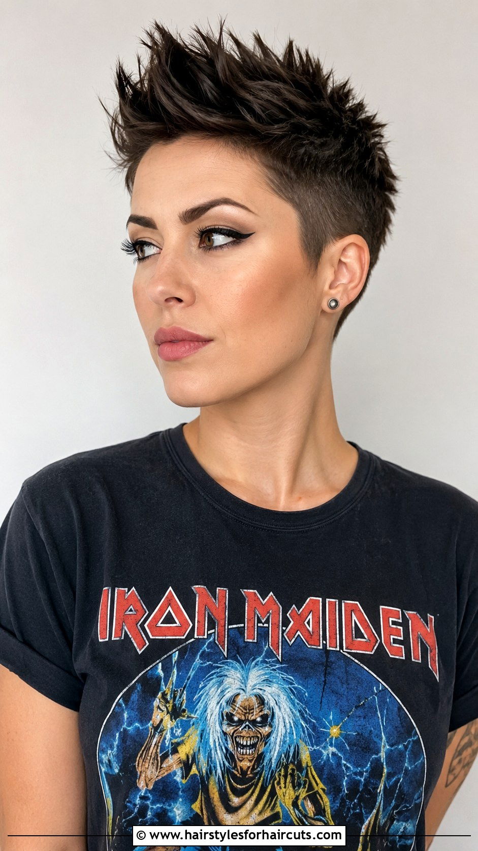 Spiked Pixie Cut - 25 alt hairstyles for short hair - 25 alt hairstyles for short hair