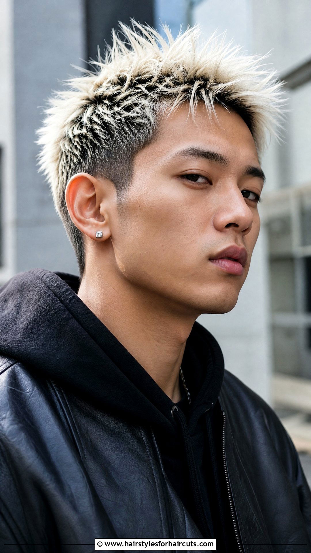 Spiky Bleached Haircut - 25 weird haircuts - 25 weird haircuts