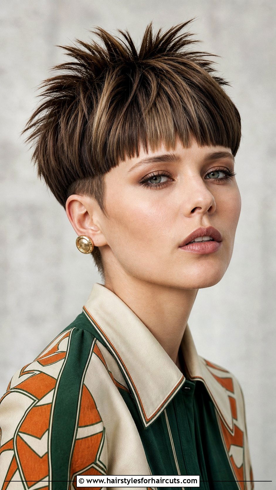 Spiky Bowl Cut - 25 short spike hairstyles - 25 short spike hairstyles