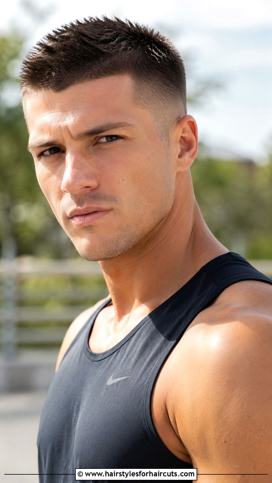 Spiky Crew Cut - 25 haircuts for spiky hair - 25 haircuts for spiky hair