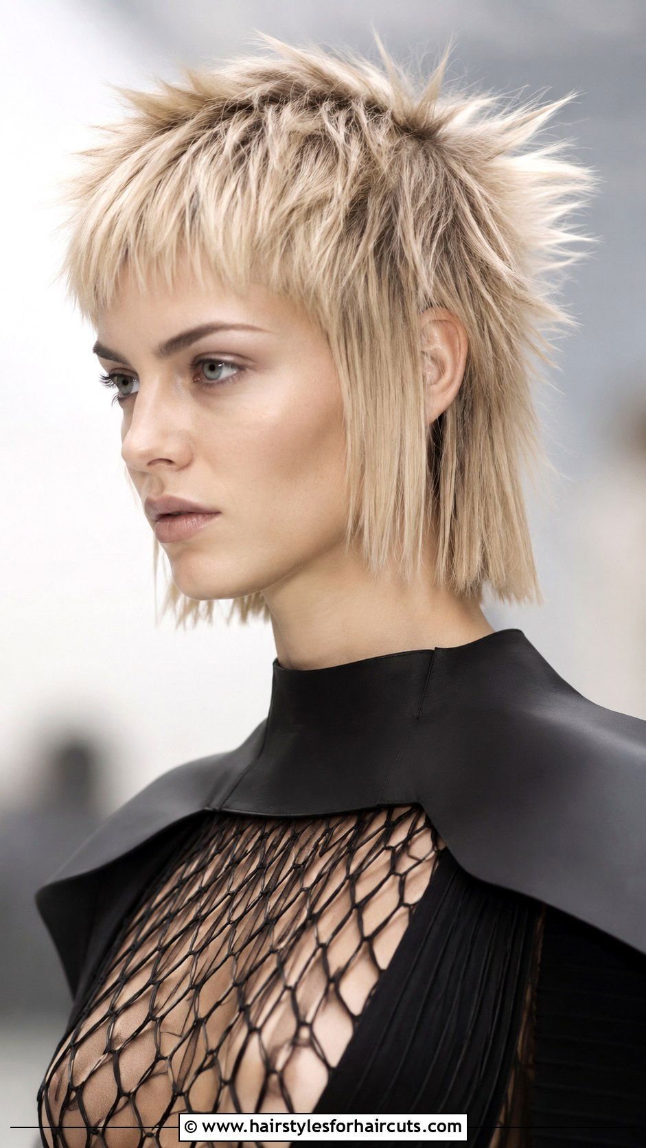 Spiky Disconnected Bob - 25 porcupine hairstyles - 25 porcupine hairstyles