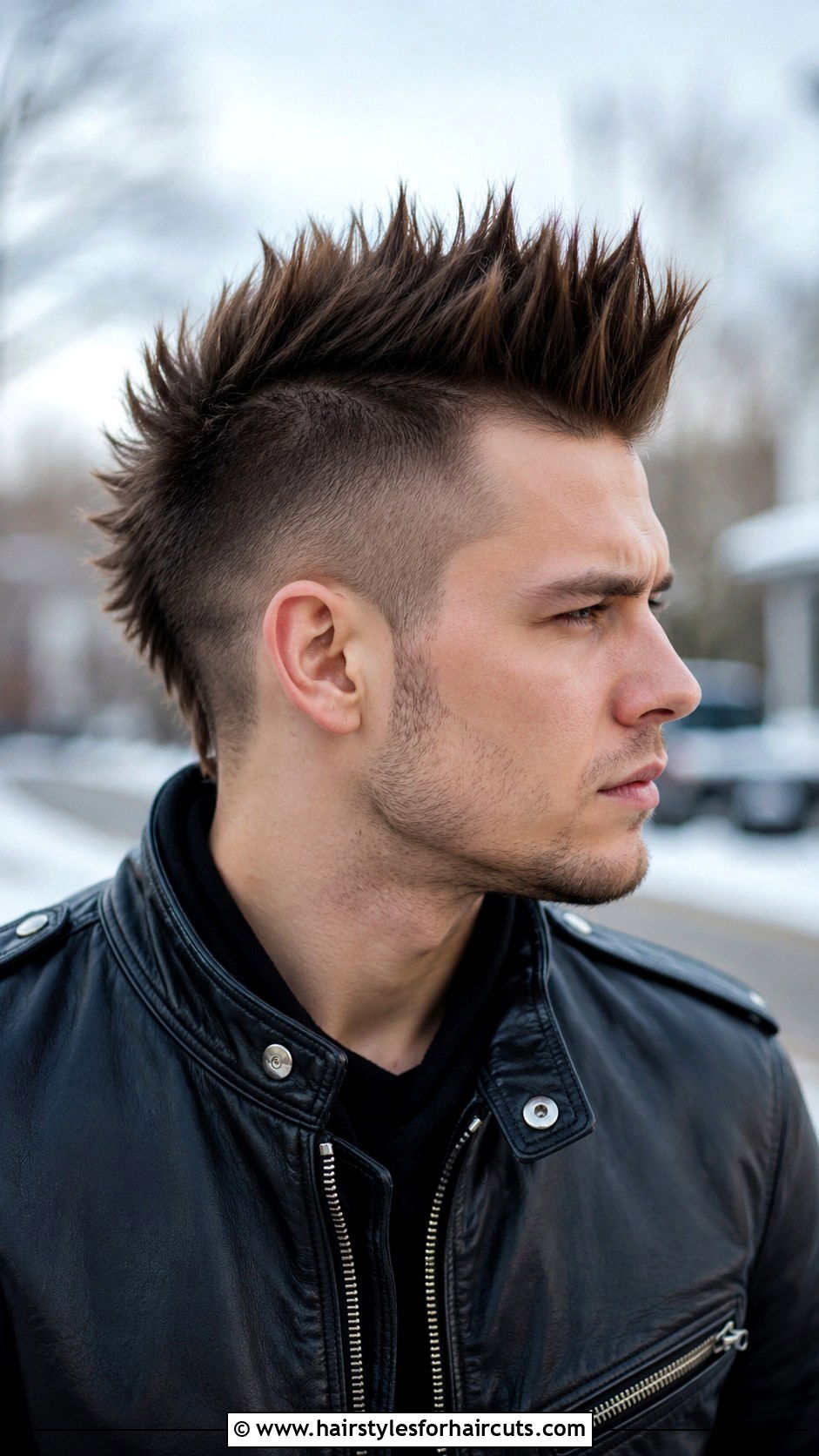 Spiky Faux Hawk - 25 haircuts for spiky hair - 25 haircuts for spiky hair