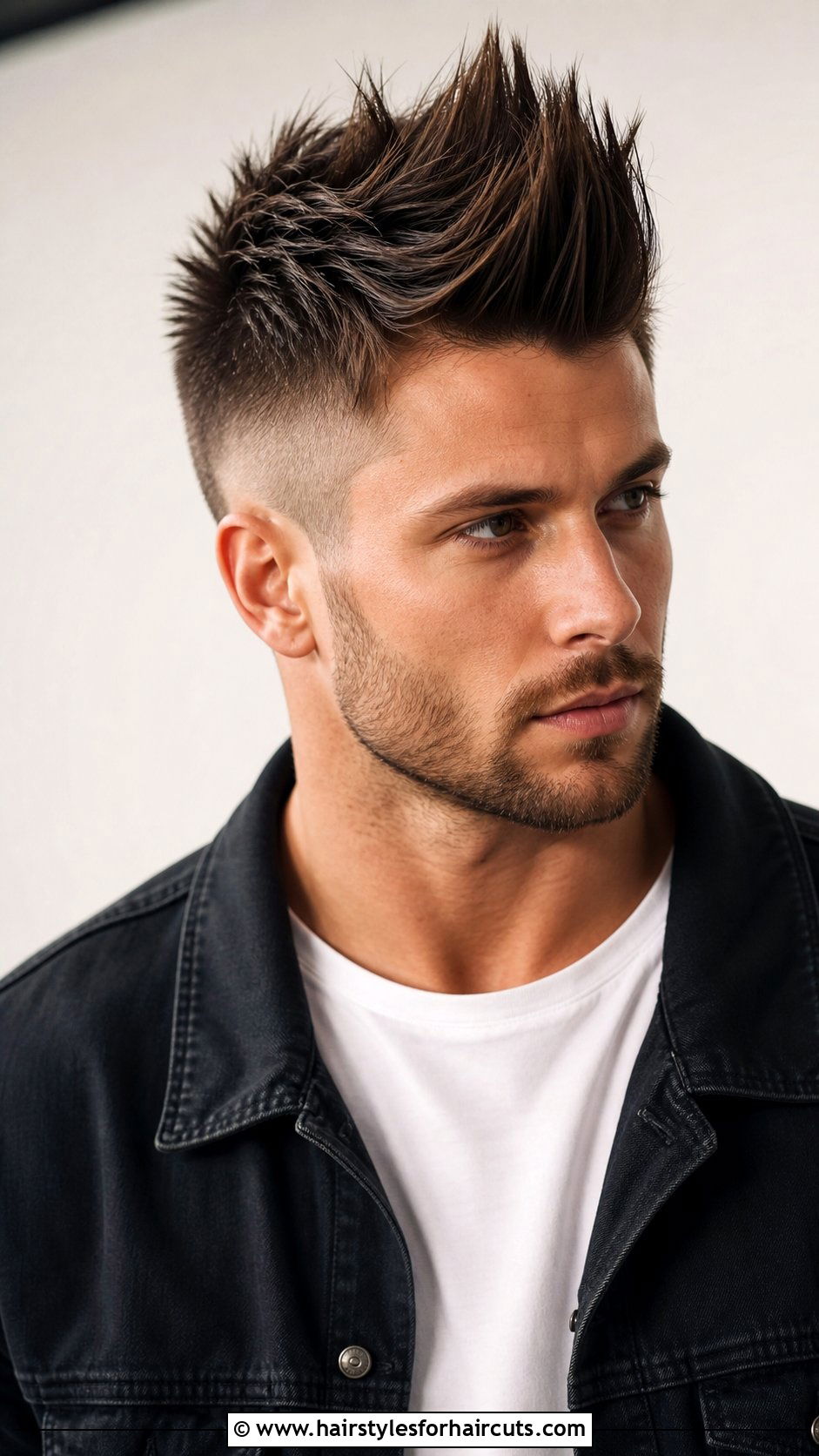 Spiky Faux Hawk - 25 short spike hairstyles - 25 short spike hairstyles