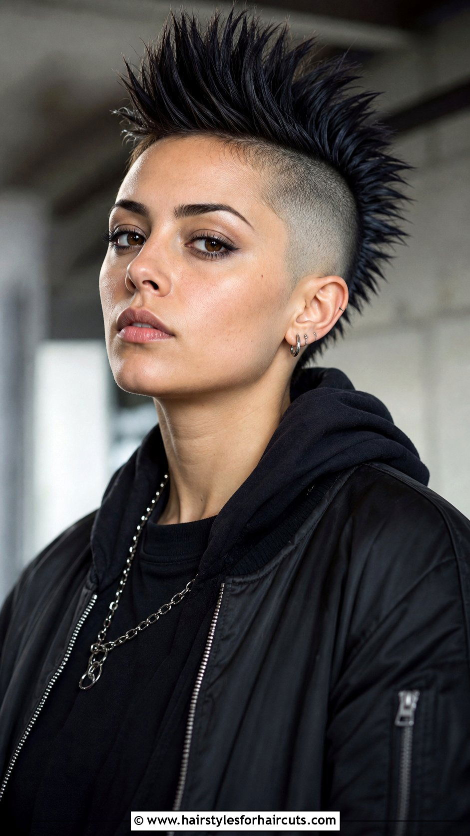 Spiky Undercut Women - 25 short spike hairstyles - 25 short spike hairstyles