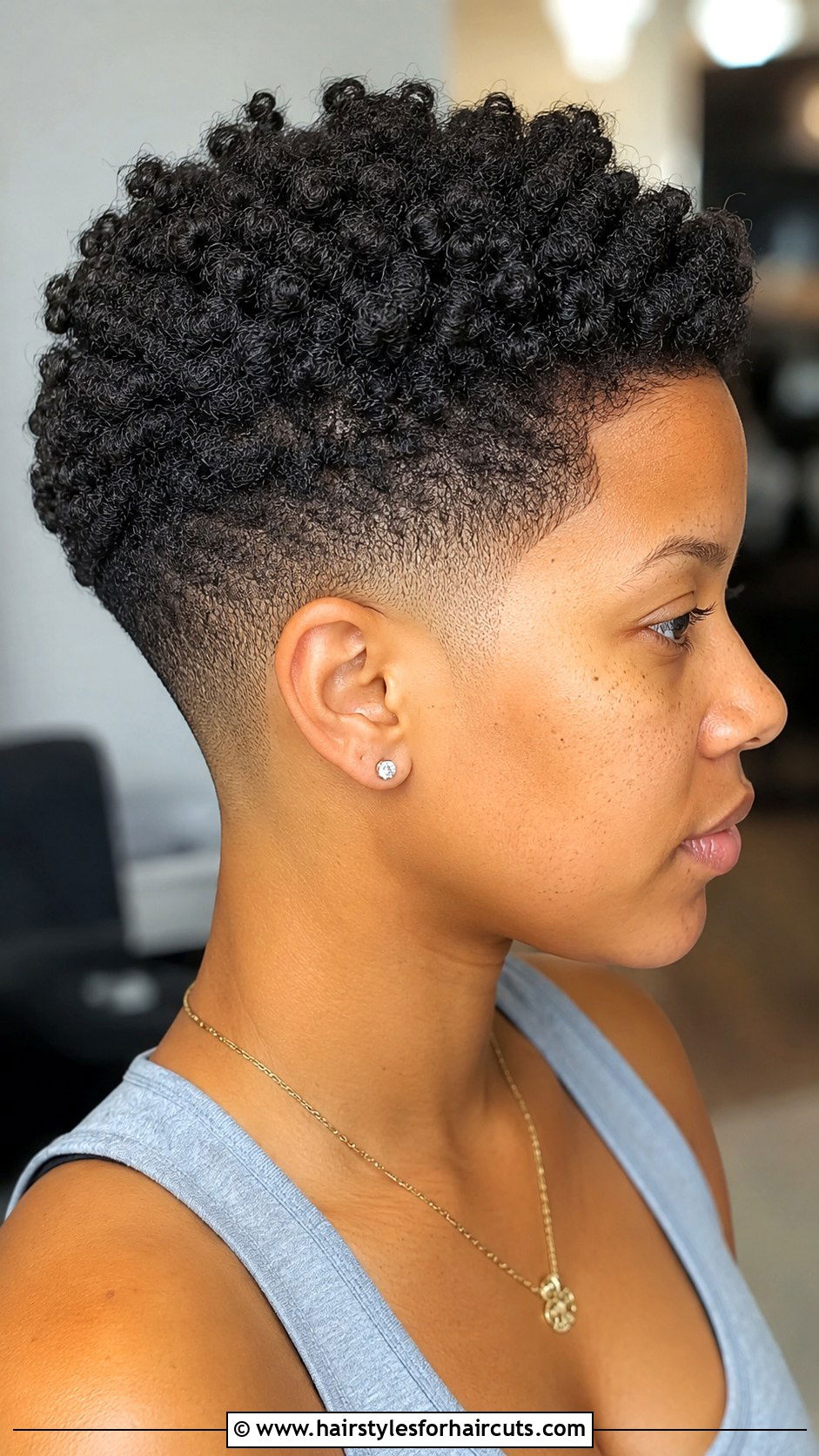 Sponge Coil Fade - 25 coil hairstyles for natural hair - 25 coil hairstyles for natural hair