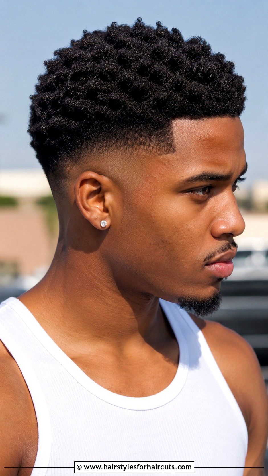 Sponge Coils With Burst Fade - 25 sponge haircuts - 25 sponge haircuts