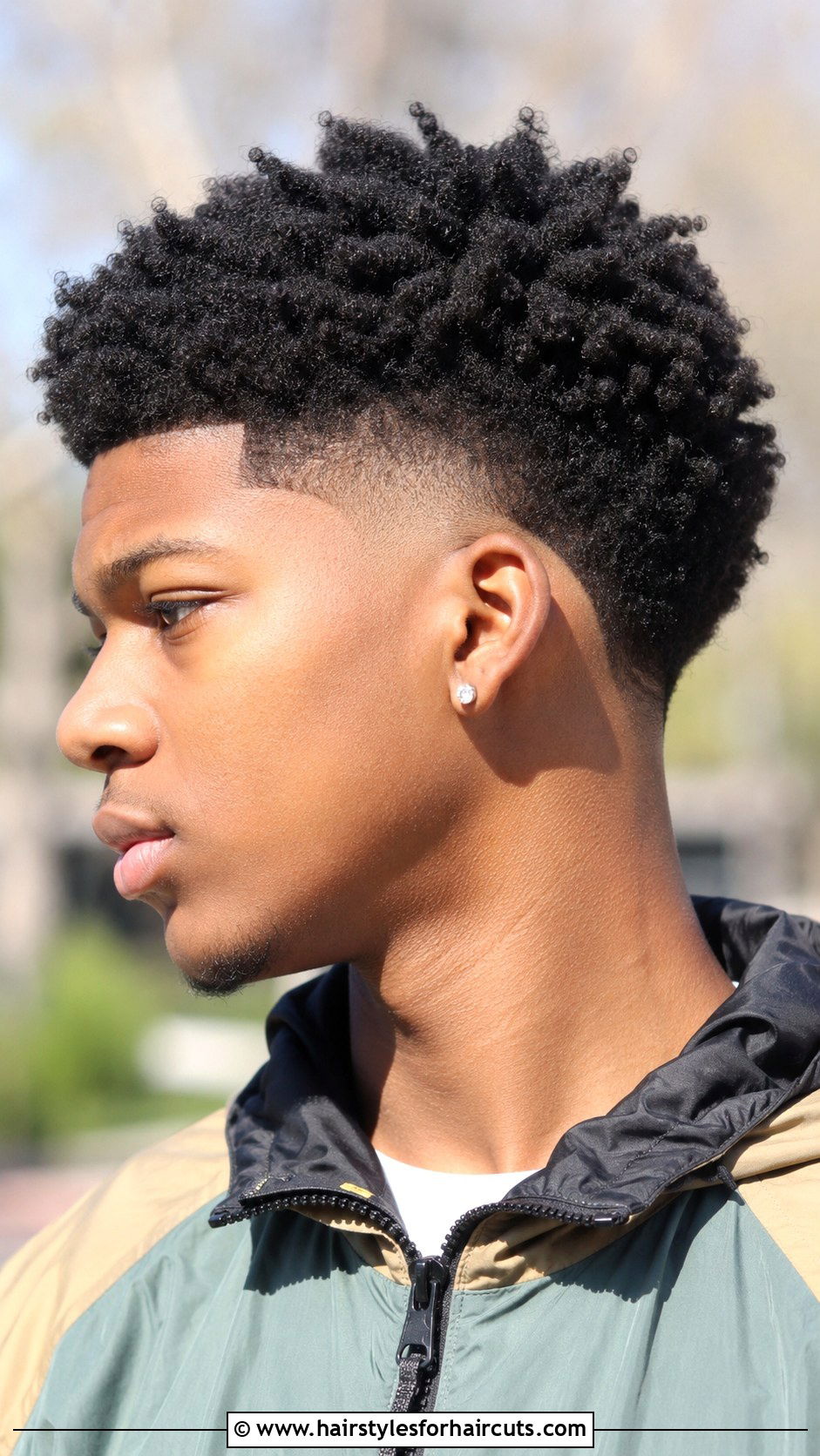 Sponge Coils With Drop Fade - 25 sponge haircuts - 25 sponge haircuts