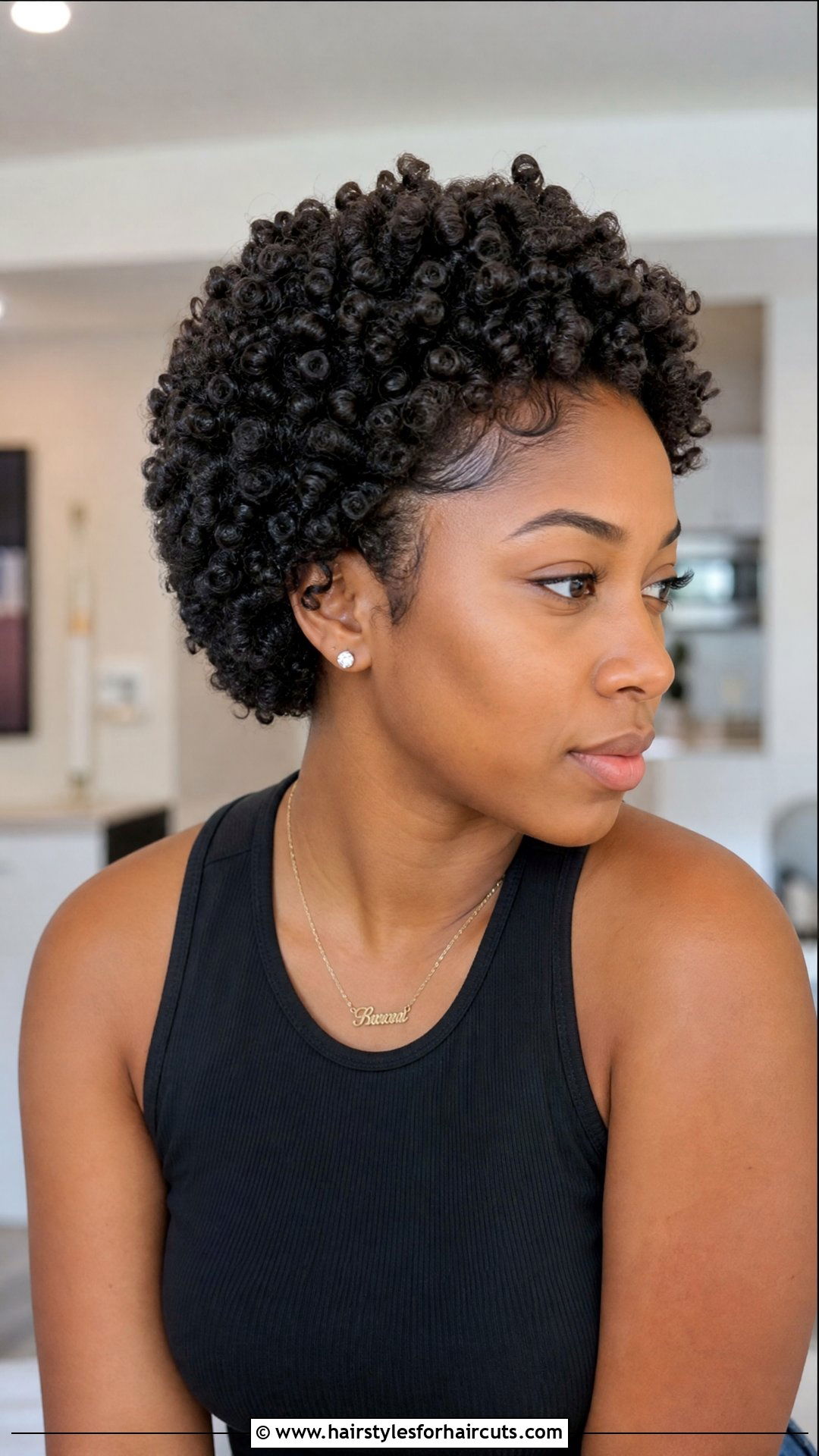 Sponge Curls Protective Style - 25 beginner protective hairstyles for short natural hair - 25 beginner protective hairstyles for short natural hair