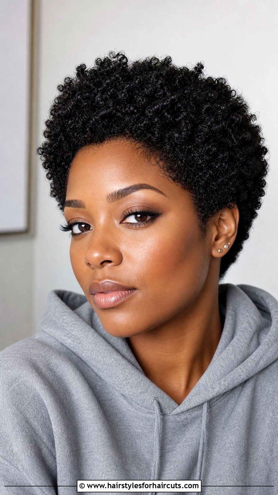 Sponge Curls Short Afro - 25 hairstyles for short afro hair - 25 hairstyles for short afro hair