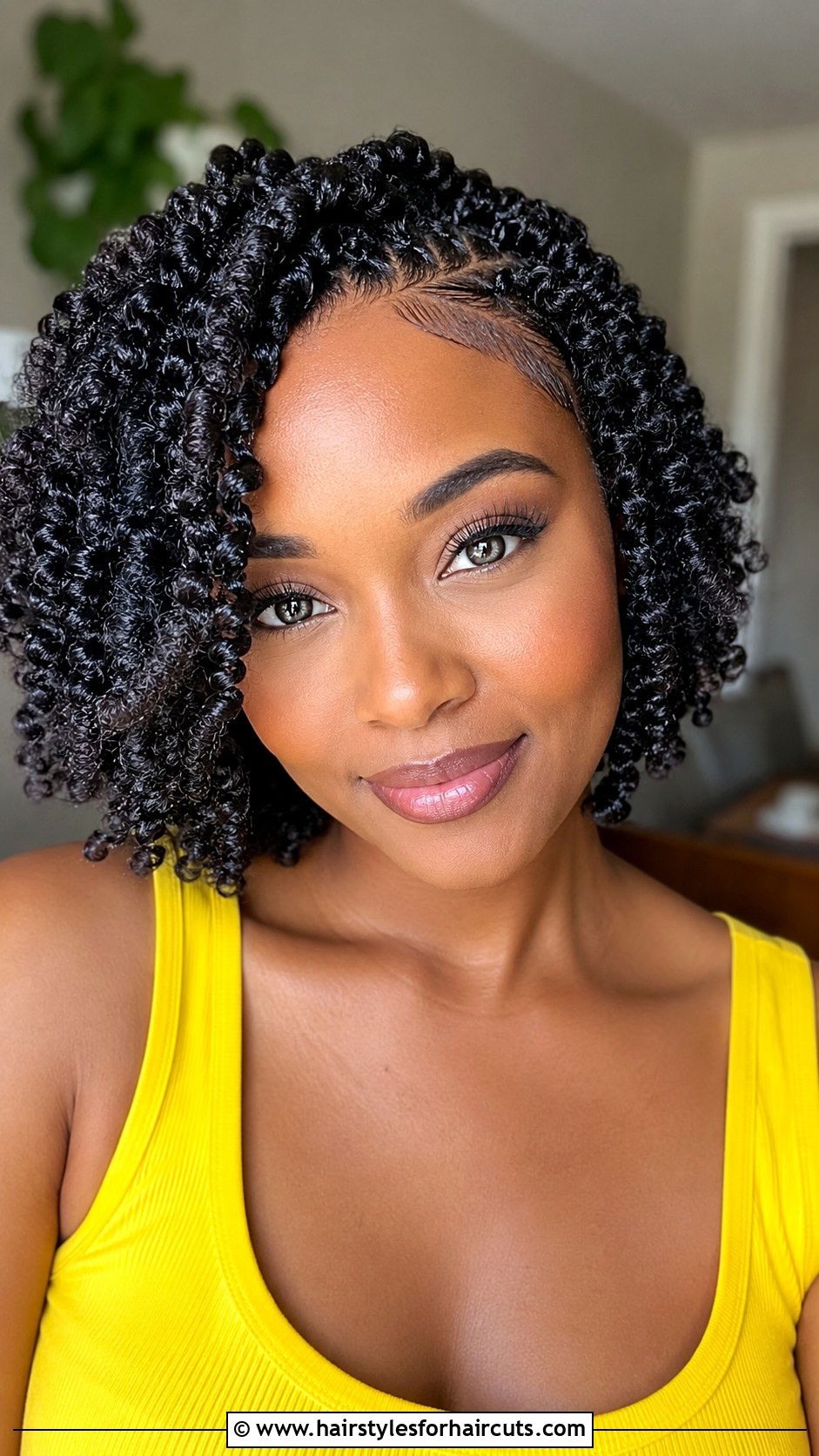 Spring Twist Bob Crochet Hairstyle - 25 bob crochet hairstyles - 25 bob crochet hairstyles