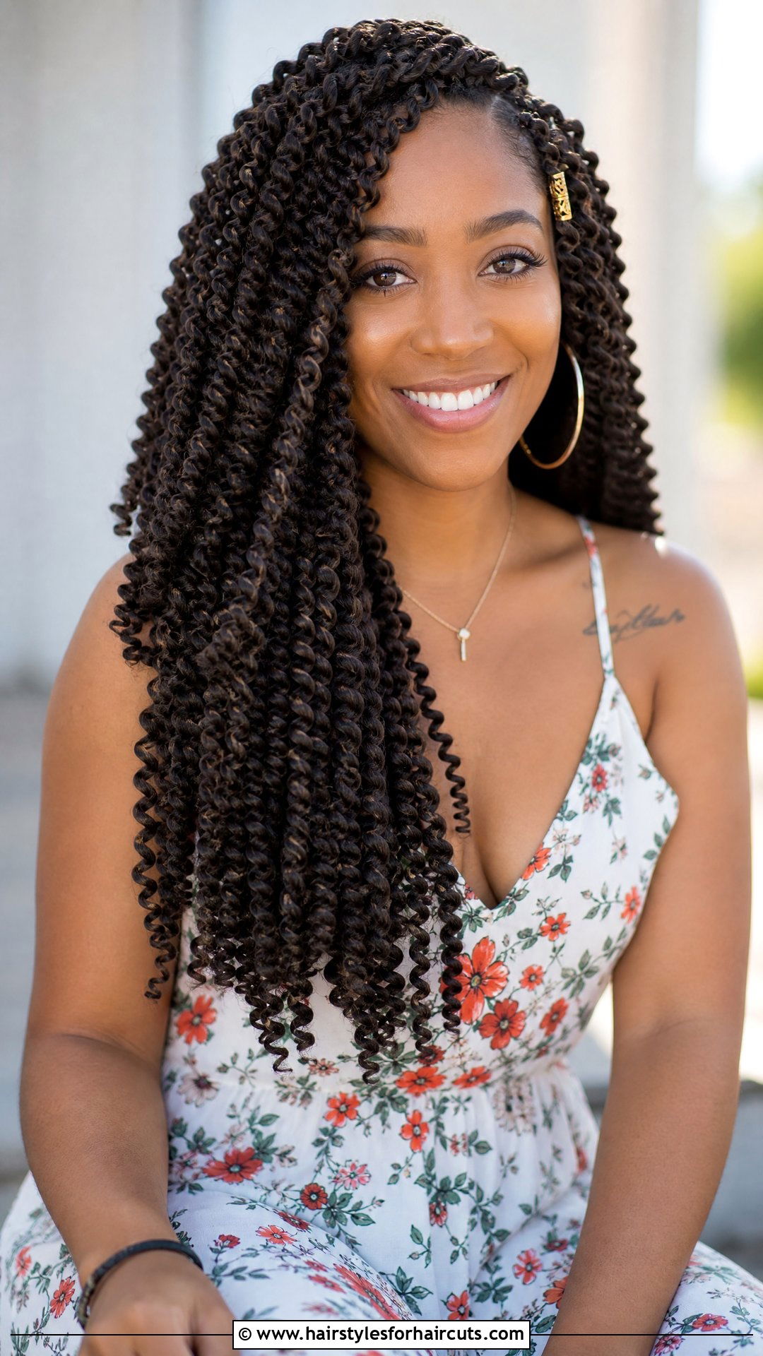 Spring Twist Crochet Hair - 25 crochet hairstyles with human hair - 25 crochet hairstyles with human hair