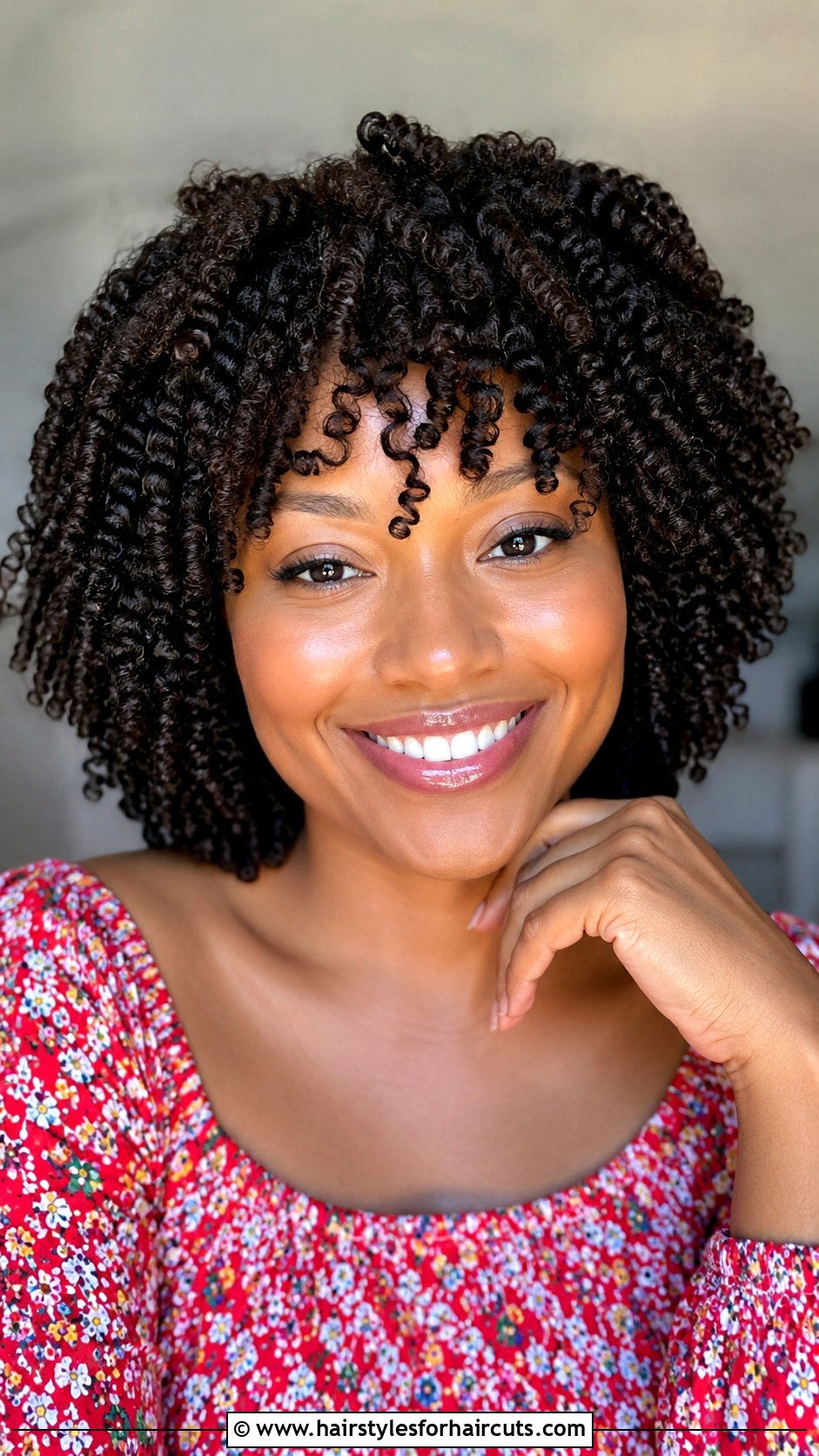 Spring Twist Crochet With Curly Bangs - 25 curly crochet hairstyles with bangs - 25 curly crochet hairstyles with bangs