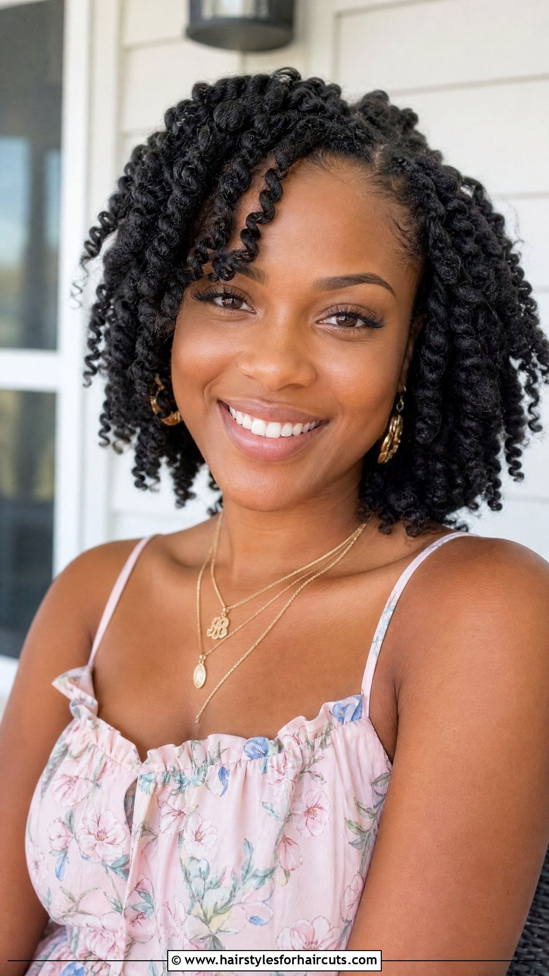 Spring Twist Hairstyle - 25 two strand twist hairstyles for natural hair - 25 two strand twist hairstyles for natural hair