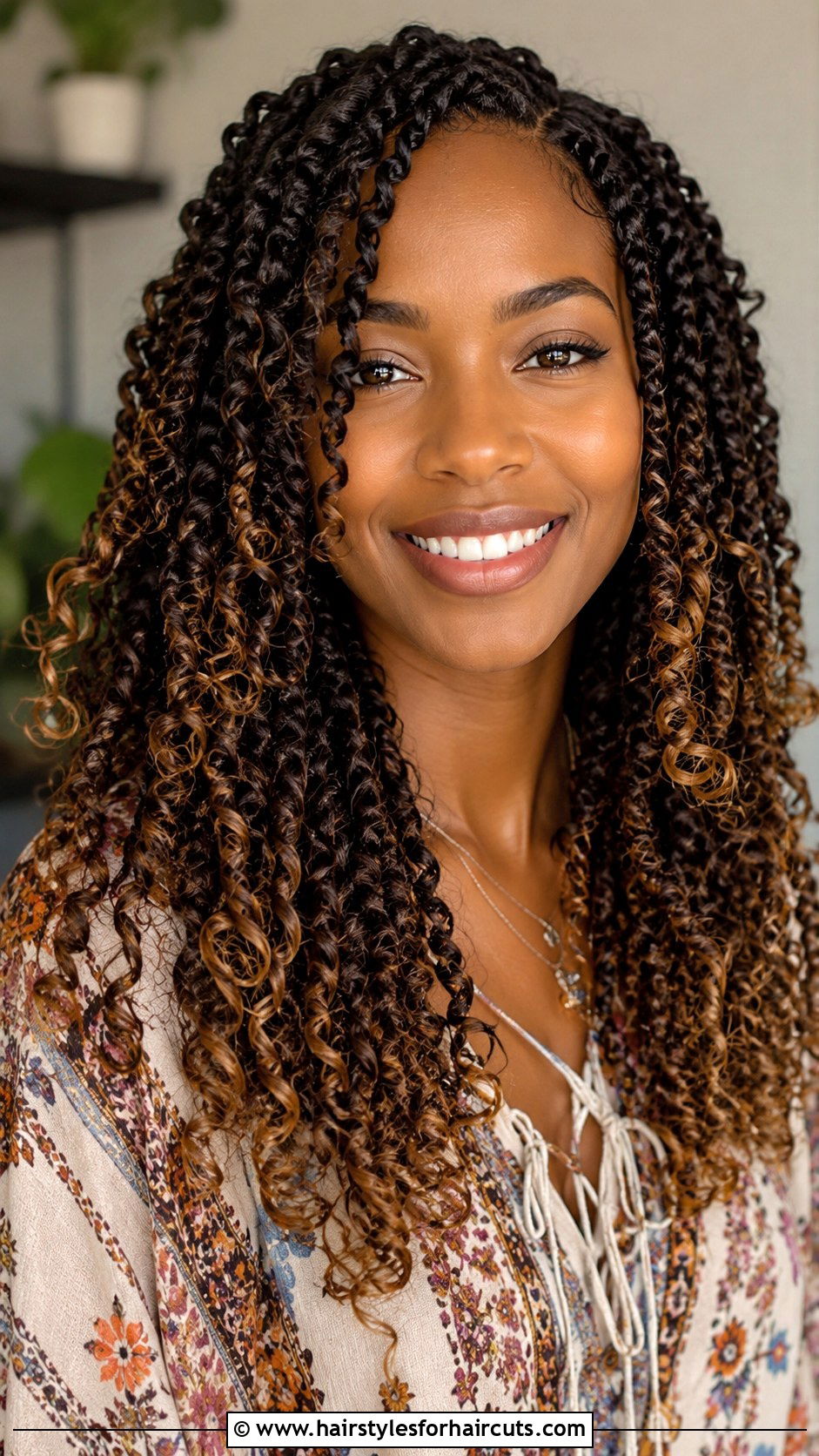 Spring Twist With Curls - 25 spring twist hairstyles - 25 spring twist hairstyles