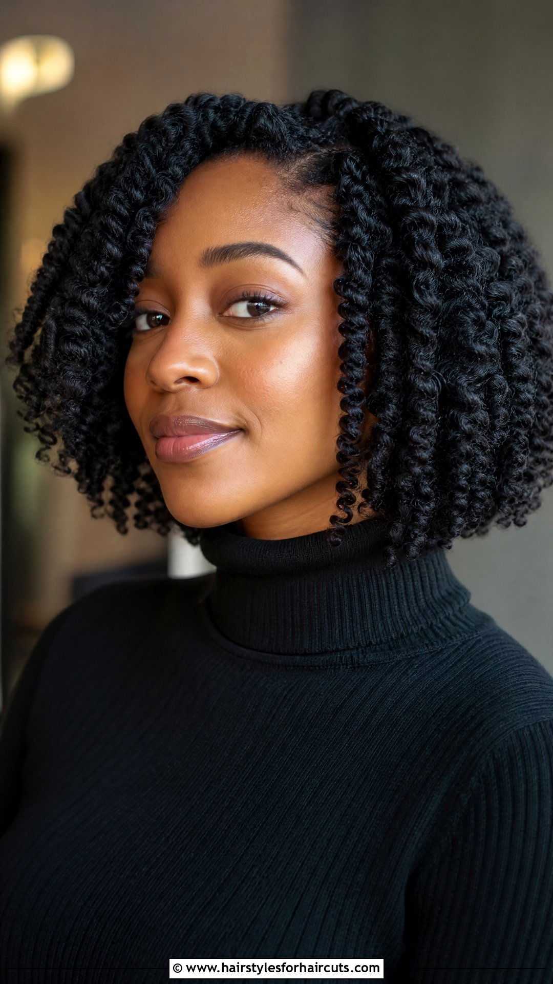 Spring Twists Bob Length - 25 twists haircuts - 25 twists haircuts