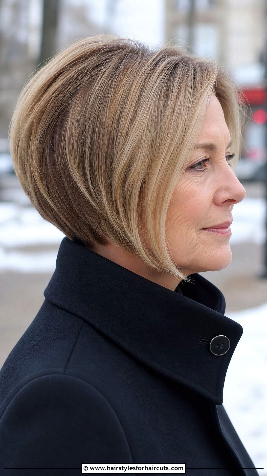 Stacked Bob - 25 current hairstyles for women over 50 - 25 current hairstyles for women over 50
