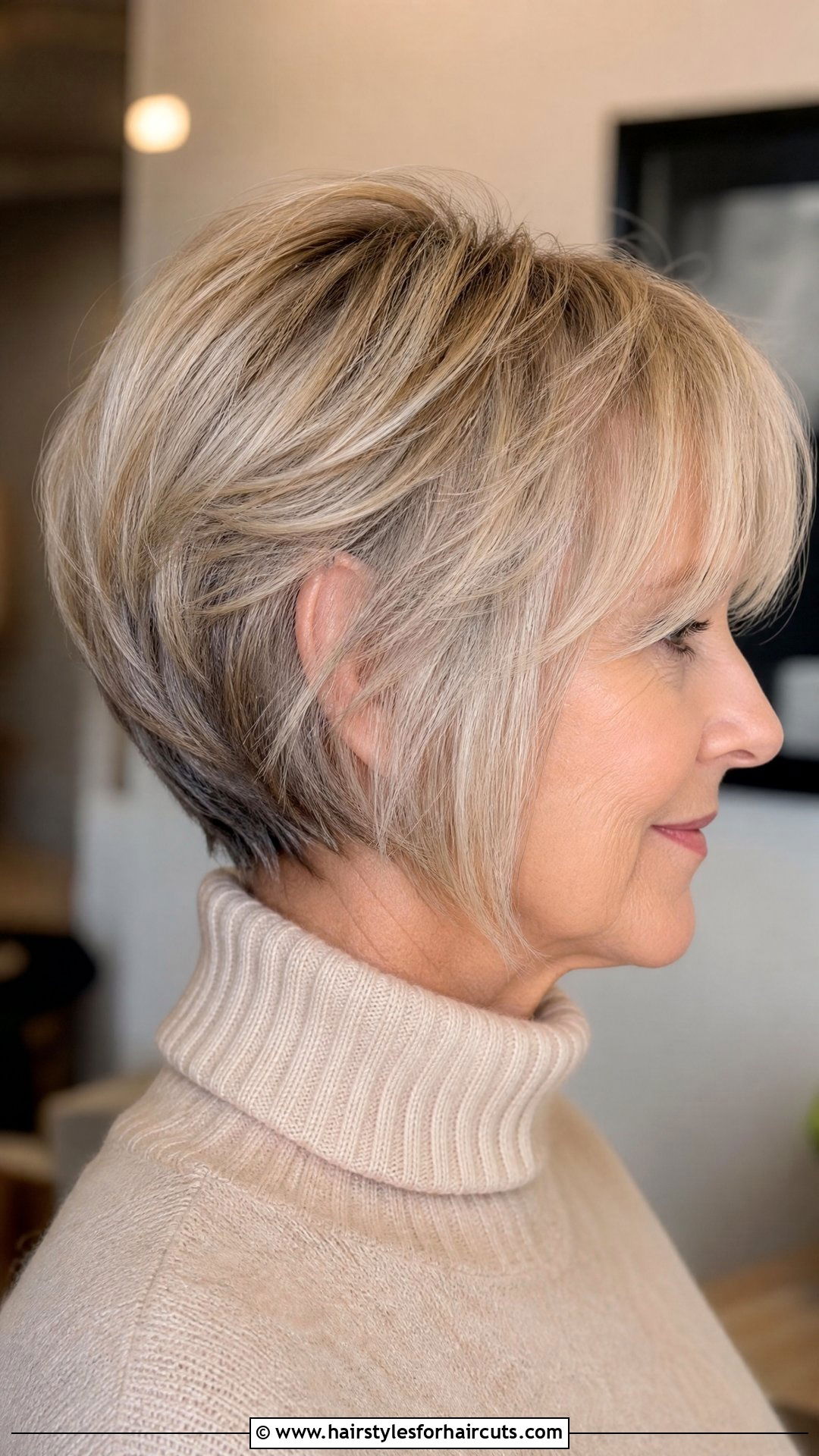 Stacked Bob - 25 haircuts older women thin hair - 25 haircuts older women thin hair